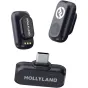 Bezvadu piespraužamie mikrofoni - Hollyland LARK A1 Mini Duo 2-Person Wireless Microphone System with USB-C Connec - ātri pasūtīt no ražotāja Profesionāļu labākā izvēle
