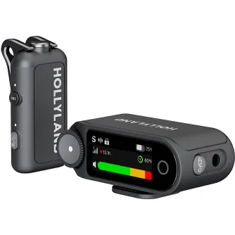 Bezvadu piespraužamie mikrofoni - Hollyland LARK MAX 2 Solo Wireless Microphone System for Cameras (Space Gray, - perc šodien Master Foto veikalā un ar piegādi