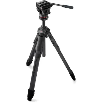 Video Tripods - Manfrotto tripod set MKONEC-500X ONE Carbon Fibre with 500X Fluid Head MKONEC-500X - quick order from manufacturer