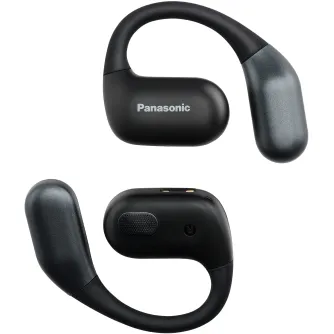 Austiņas - Panasonic wireless earbuds RB-F10DE-K, black RB-F10DE-K - ātri pasūtīt no ražotāja