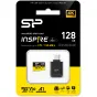 Atmiņas kartes - Silicon Power memory card microSDXC 128GB Inspire + card reader SP128GBSTXLV3VC2 - ātri pasūtīt no ražotāja