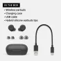 Headphones - Sony wireless earbuds WF-C710N, black WFC710NB.CE7 - quick order from manufacturer