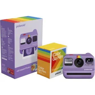 Momentfoto kamera - Polaroid Go Gen 2, purple + Color Film Bundle (16 photos) 6566 - ātri pasūtīt no ražotāja