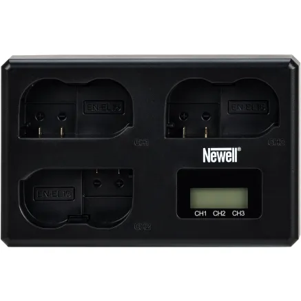 Newell battery charger TT-USB-C 3x Nikon EN-EL15 NL4806