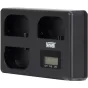 Зарядные устройства - Newell battery charger TT-USB-C 3x Canon LP-E6 NL4805 - быстрый заказ от производителя
