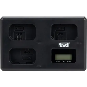 Chargers for Camera Batteries - Newell battery charger TT-USB-C 3x Sony NP-FW50 NL4804 - quick order from manufacturer