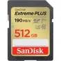 SanDisk Extreme PLUS SDXC 512GB Class 10 V30, SDSDXWV-512G-GNCIN
