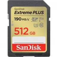 SanDisk Extreme PLUS SDXC 512GB Class 10 V30, SDSDXWV-512G-GNCINSanDisk Extreme PLUS SDXC 512GB Class 10 V30, SDSDXWV-512G-GNCIN