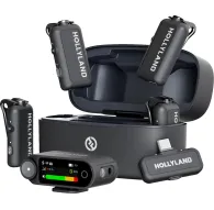 Wireless Lavalier Microphones - Hollyland LARK MAX 2 Combo 4-Person Version - buy today in Master Foto store and with deliveryWireless Lavalier Microphones - Hollyland LARK MAX 2 Combo 4-Person Version - buy today in Master Foto store and with delivery