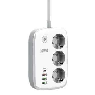 Mobilo tālruņu, planšetdatoru, GPS lādētāji - Newell Power Office Power Strip WiFi PD 30W - perc šodien Master Foto veikalā un ar piegādi