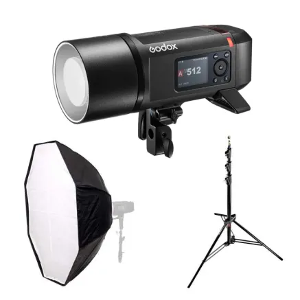 Godox AD600Pro II TTL uz akumulatora zibspuldzes komplekts noma