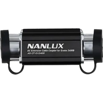 Accessories for studio lights - NANLUX DC EXTENSION CABLE COUPLER FOR EVOKE 2400B AS-CP-EV2400 - quick order from manufacturer