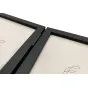 Photo Frames - FOCUS WILLOW BLACK DOUBLE 10X15 132469 - quick order from manufacturer