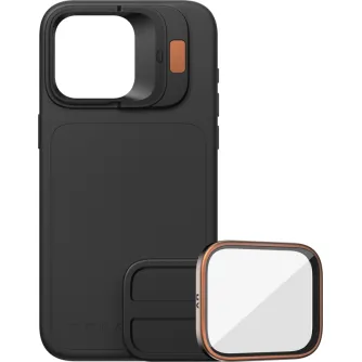 Aksesuāri Viedtālruņiem - POLARPRO KIT - LITECHASER IPHONE 15 PRO CASE BLACK + UV FILTER 131129 - ātri pasūtīt no ražotāja