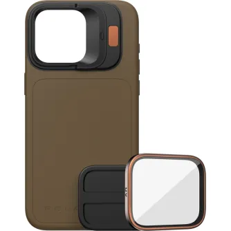 For smartphones - POLARPRO KIT - LITECHASER IPHONE 15 PRO CASE DESERT + UV FILTER 131130 - quick order from manufacturer