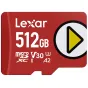 Memory Cards - LEXAR MICROSDXC PLAY UHS-I/A2/U3 R205/W140 (V30) 512GB LMSPLAY512G-BNSNG - quick order from manufacturer