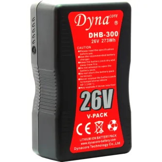 V-Mount аккумуляторы - DYNACORE V-MOUNT BATTERY DHB-300 273WH 26V DHB-300 - быстрый заказ от производителя
