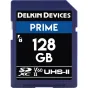 Карты памяти - DELKIN SD PRIME 2000X UHS-II U3 (V60) R300/W100 128GB DDSDB1900128 - быстрый заказ от производителя
