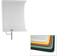Cucoloris, Flags & Scrims - KUPO KT-2436OQ 24X36 OPEN END FRAME QUARTER SILK KT-2436OQ - quick order from manufacturerCucoloris, Flags & Scrims - KUPO KT-2436OQ 24X36 OPEN END FRAME QUARTER SILK KT-2436OQ - quick order from manufacturer