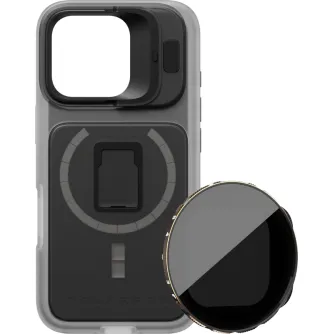 For smartphones - POLARPRO KIT - LITECHASER IPHONE 16 PRO PRO CASE CLEAR +VND 3-5 FILTER 131158 - quick order from manufacturer
