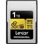 Atmiņas kartes - LEXAR CFEXPRESS 4.0 PRO GOLD, VPG400, R1800/W1650 (TYPE A) 1TB LCAGOLD001T-RNENG - ātri pasūtīt no ražotāja