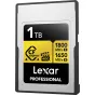 Memory Cards - LEXAR CFEXPRESS 4.0 PRO GOLD, VPG400, R1800/W1650 (TYPE A) 1TB LCAGOLD001T-RNENG - quick order from manufacturer