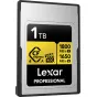 Atmiņas kartes - LEXAR CFEXPRESS 4.0 PRO GOLD, VPG400, R1800/W1650 (TYPE A) 1TB LCAGOLD001T-RNENG - ātri pasūtīt no ražotāja