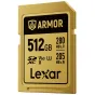 Карты памяти - LEXAR SDXC ARMOR GOLD UHS-II U3, STAINLESS STEEL, IP68 R280/W210 (V60) 512GB LSDAMGL512G-RNNNG - быстрый заказ от производителя