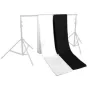Discontinued - Walimex Two-pack Cloth Background black/white