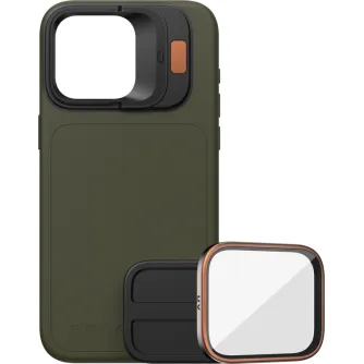 Aksesuāri Viedtālruņiem - POLARPRO KIT - LITECHASER IPHONE 15 PRO CASE FOREST + UV FILTER 131131 - ātri pasūtīt no ražotāja