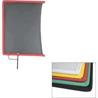 Cucoloris, Flags & Scrims - KUPO KT-2436ODBB 24X 36 OPEN END FLAG FRAME - DOUBLE BLACK BOBBIN NET KT-2436ODBB - быстрый заказ от производителя