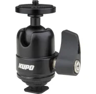 Tripod Heads - KUPO KS-CB07 MIDI BALL HEAD WITH HOT SHOE MOUNT KS-CB07 - quick order from manufacturerTripod Heads - KUPO KS-CB07 MIDI BALL HEAD WITH HOT SHOE MOUNT KS-CB07 - quick order from manufacturer