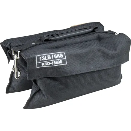KUPO KSD-1680S HOOK AND LOOP REFILLABLE SANDBAG 6KG - EMPTY KSD-1680S
