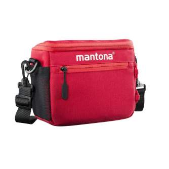 Наплечные сумки - mantona Irit system camera bag red - быстрый заказ от производителя