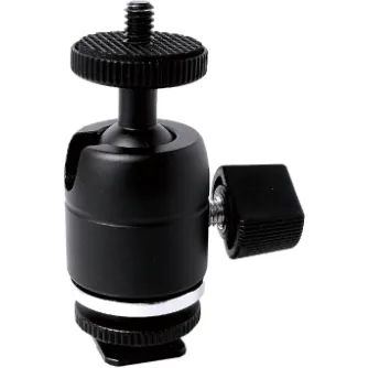 Аксессуары штативов - KUPO KS-CB03 MINI BALL HEAD WITH HOT SHOE ADAPTER KS-CB03 - быстрый заказ от производителя