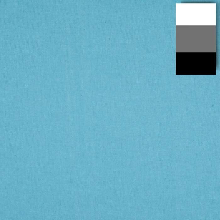 Foto foni - walimex Cloth Backgr. 2,85x6m, river blue - ātri pasūtīt no ražotāja