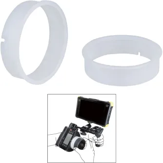Fokusa iekārtas - KUPO KS-708 PLAIN WHITE FOCUS RING FOR WCU4 KS-708 - ātri pasūtīt no ražotāja