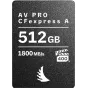 Atmiņas kartes - ANGELBIRD CFEXPRESS 4.0 TYPE A, VPG400, 8K+ RAW, R1800/W1650 (TYPE A 4.0) 512GB AVP512CFXAMK2 - ātri pasūtīt no ražotāja