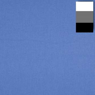 Foto foni - walimex Cloth Backgr. 2,85x6m, vista blue - ātri pasūtīt no ražotāja