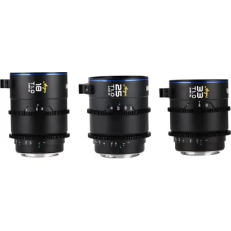 CINEMA Video Lenses - LAOWA ARGUS S35 CINE 3-LENS BUNDLE (18MM,25MM,33MM) - NIKON Z VE182533NZC - quick order from manufacturer