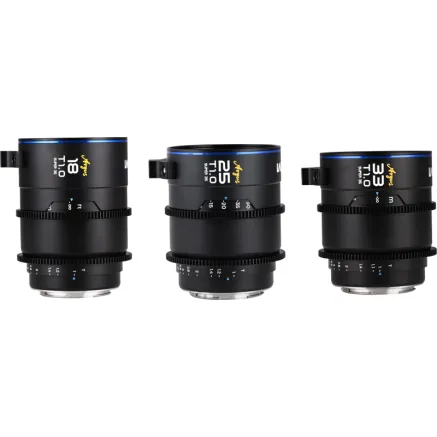 LAOWA ARGUS S35 CINE 3-LENS BUNDLE (18MM,25MM,33MM) - NIKON Z VE182533NZC