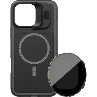 Aksesuāri Viedtālruņiem - POLARPRO KIT - LITECHASER IPHONE 16 PRO MAX BASE CASE BLACK + VND 3-5 FILTER 131156 - ātri pasūtīt no ražotāja