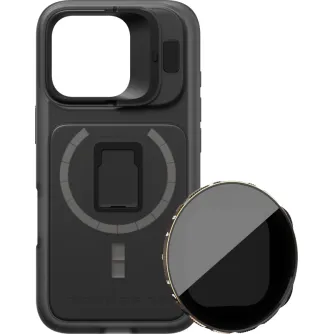 Аксессуары для смартфонов - POLARPRO KIT - LITECHASER IPHONE 16 PRO PRO CASE BLACK +VND 3-5 FILTER 131157 - быстрый заказ от производителя