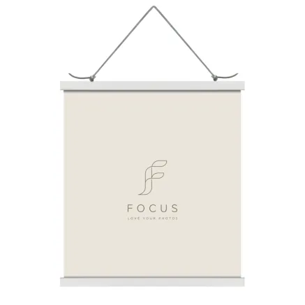 FOCUS POSTER HANGER MAGNETIC WHITE 71CM 132443