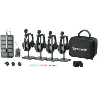 Intercoms - SARAMONIC WITALK9 WT4S 4-PERSON FULL-DUPLEX 1.9GHZ WIRELESS HEADSET INTERCOM SYSTEM W/ CARRY CASE WITALK9 WT4S - быстрый заказ от производителяIntercoms - SARAMONIC WITALK9 WT4S 4-PERSON FULL-DUPLEX 1.9GHZ WIRELESS HEADSET INTERCOM SYSTEM W/ CARRY CASE WITALK9 WT4S - быстрый заказ от производителя