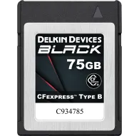 Atmiņas kartes - DELKIN CFEXPRESS BLACK I TYPE B I R1725/W1240 75GB DCFXBBLK75 - ātri pasūtīt no ražotājaAtmiņas kartes - DELKIN CFEXPRESS BLACK I TYPE B I R1725/W1240 75GB DCFXBBLK75 - ātri pasūtīt no ražotāja