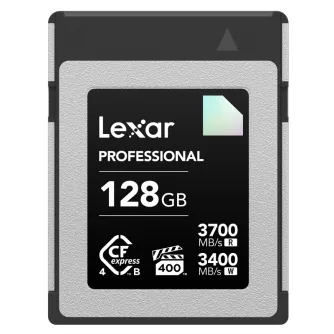 Карты памяти - LEXAR CFEXPRESS 4.0 PRO DIAMOND R3700/W3400 (VPG400) 128GB LCXEXD4128G-RNENG - быстрый заказ от производителя