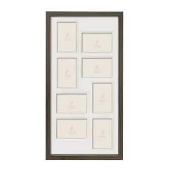 Рамки для фото - FOCUS DAHLIA WALNUT 32X64/PP COLLAGE 8*10X15 132664 - быстрый заказ от производителя