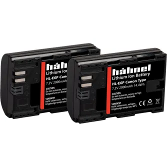 Kameru akumulatori - HÄHNEL BATTERY CANON HL-E6P / LP-E6P TWIN PACK 1000 161.3 - ātri pasūtīt no ražotāja