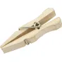 Holders Clamps - KUPO KCP-347 WOOD C47 SPRING-TYPE CLOTHSPINS (50 PCS PER BAG) KCP-347 - quick order from manufacturer